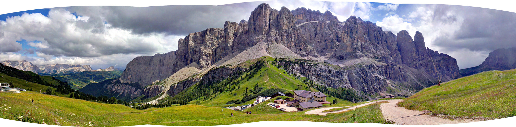 Dolomiten unvollendet