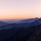 Dolomiten von Auronzohütte aus.