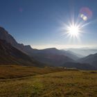 Dolomiten von der Schlüterhütte aus