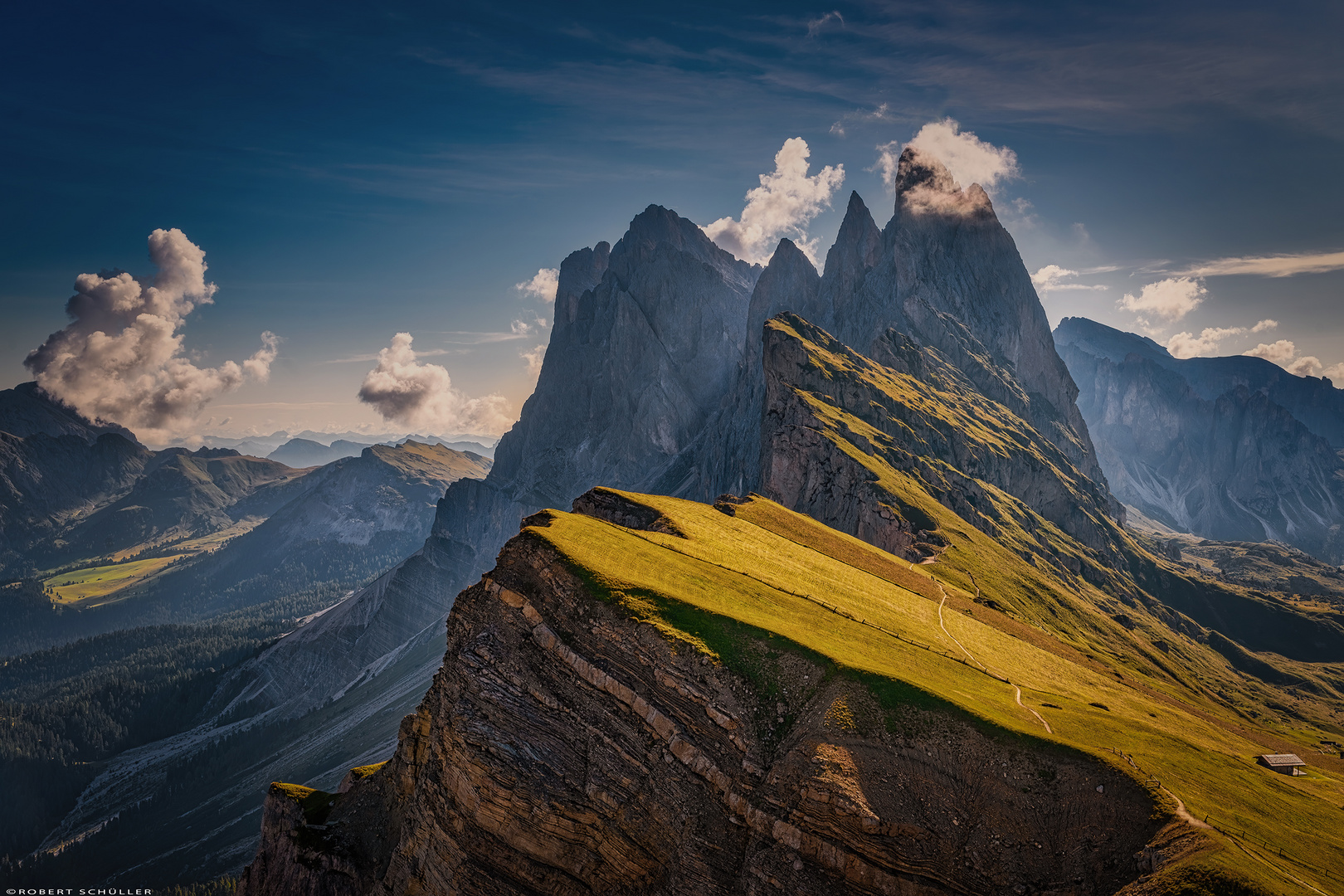 Dolomiten von der schönsten Seite: Seceda