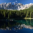 Dolomiten vor 6 Uhr in der früh