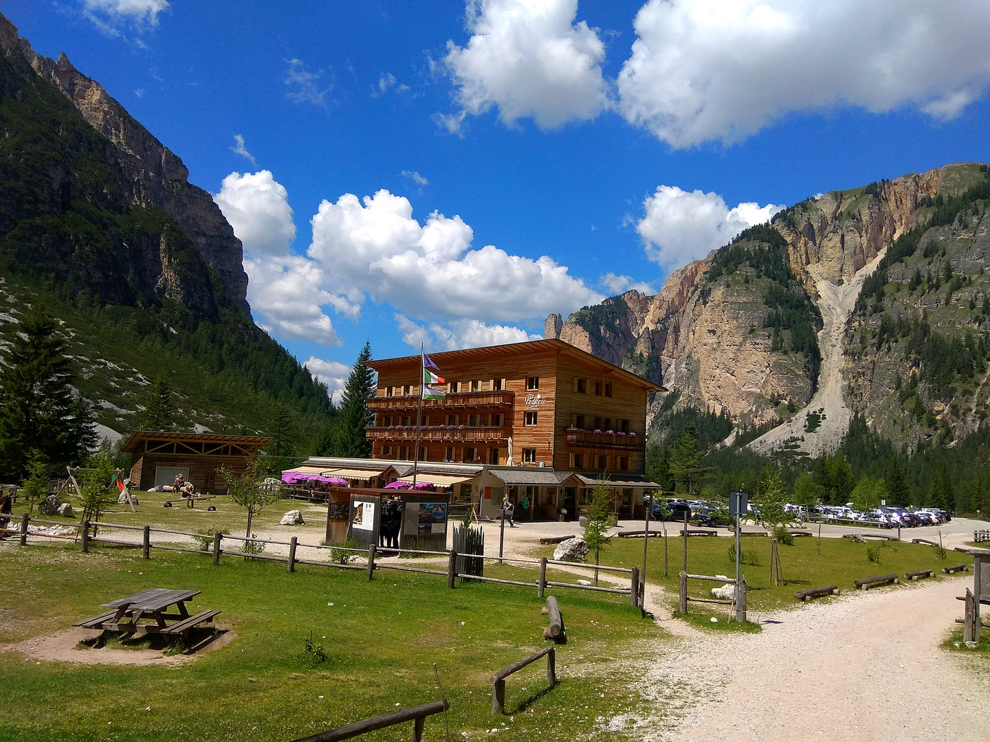 Dolomiten Wanderung Naturschutzgebiet