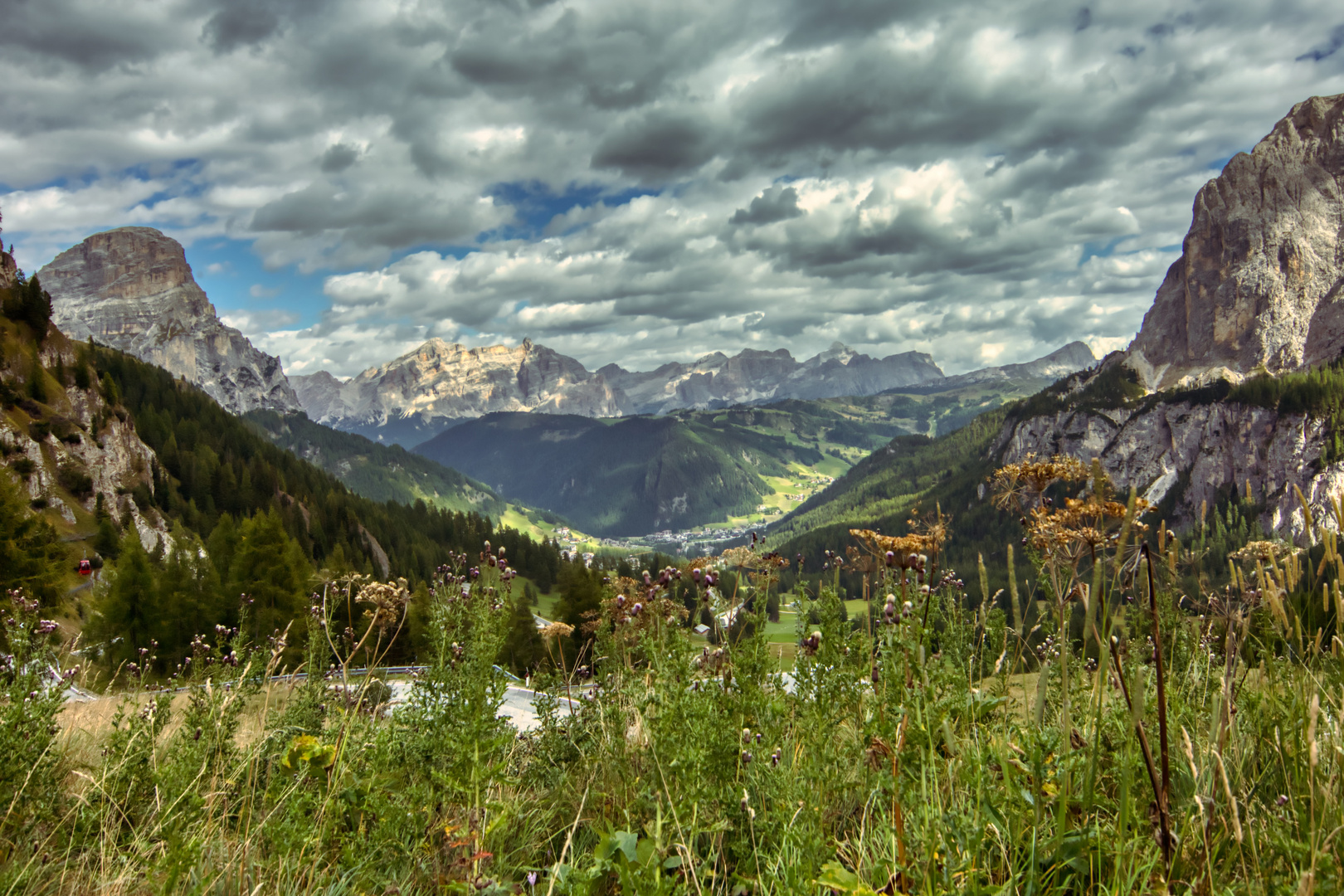 Dolomitenblick.