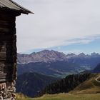 Dolomitenblick unterhalb der Peitler Scharte