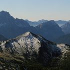 Dolomitengipfel aus cirka 2750 m vom Klienen Lagazuoi...