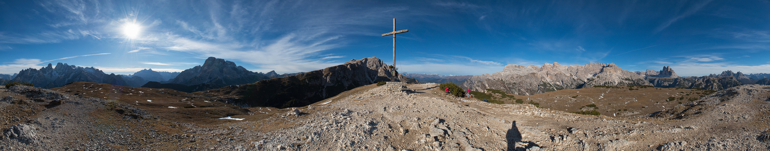 Dolomitenrundschau vom Strudelkopf