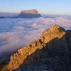 Dolomites sunrise - a magical moment