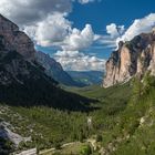 Dolomites Valley view