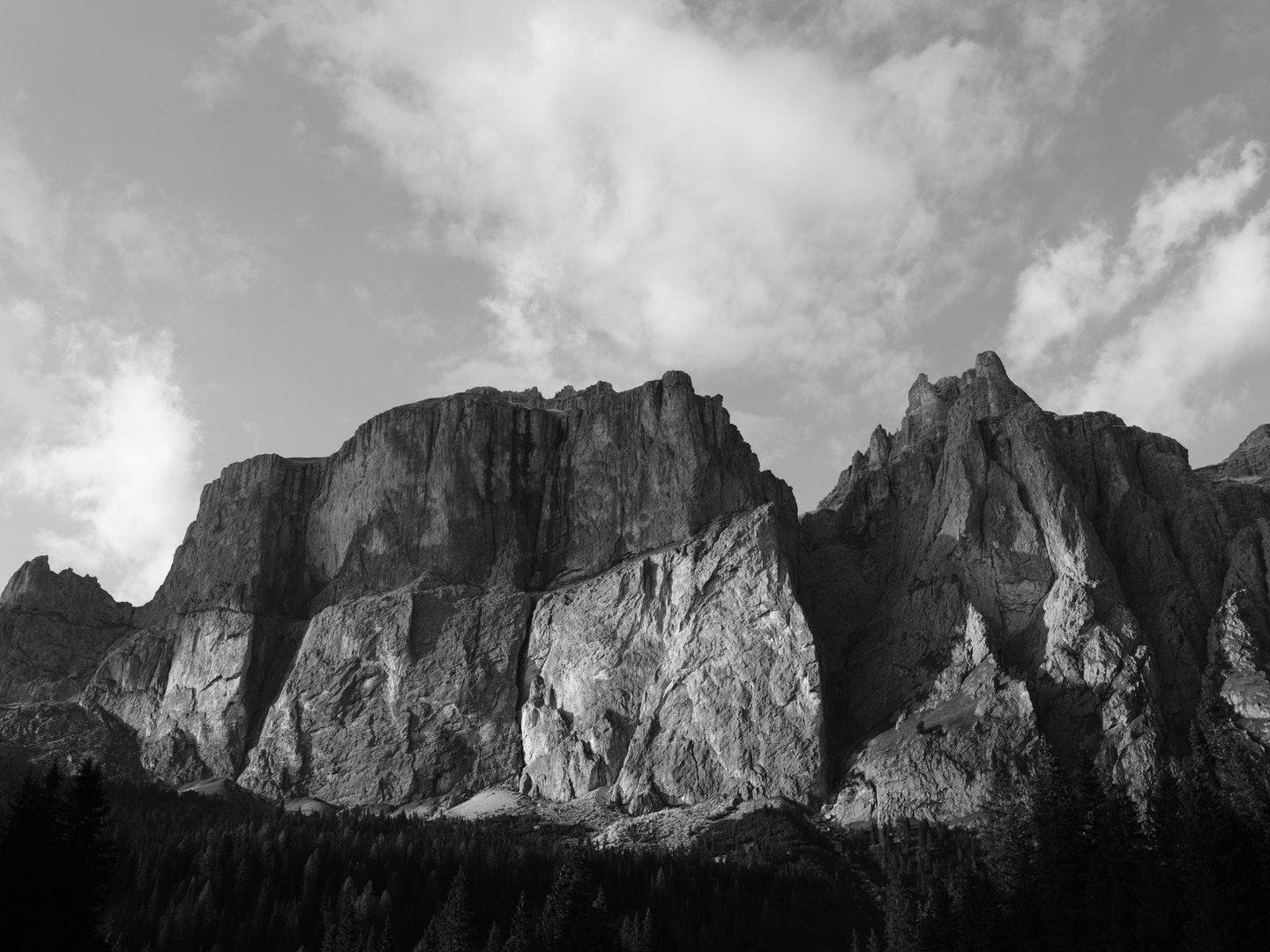 dolomiti al tramonto 