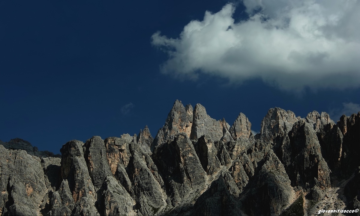 DOLOMITI UNA MIA PASSIONE "croda da lago " dal P: Giaù