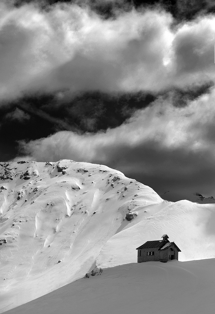 dolomiti...una mia passione " Lassu nel bianco "