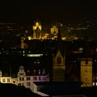 Dom Erfurt bei Nacht