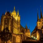 Dom Erfurt zur blauen Stunde