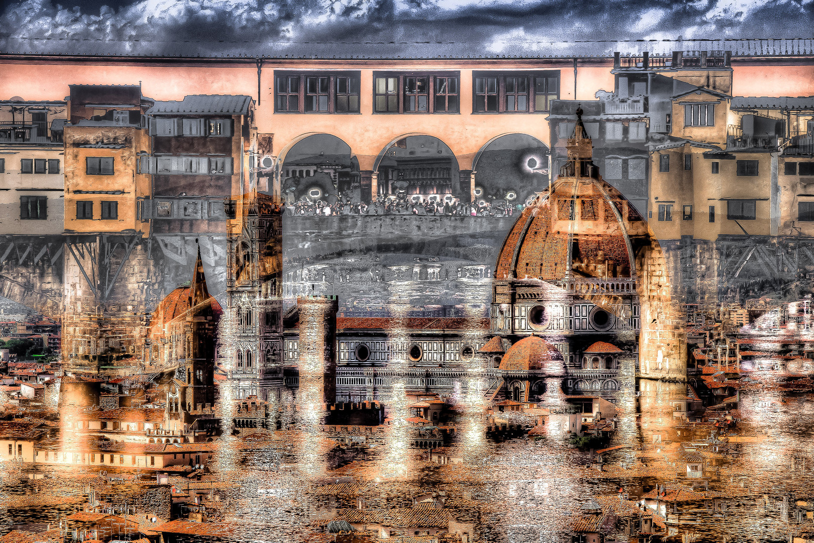 Dom Florenz und Ponte Vecchio