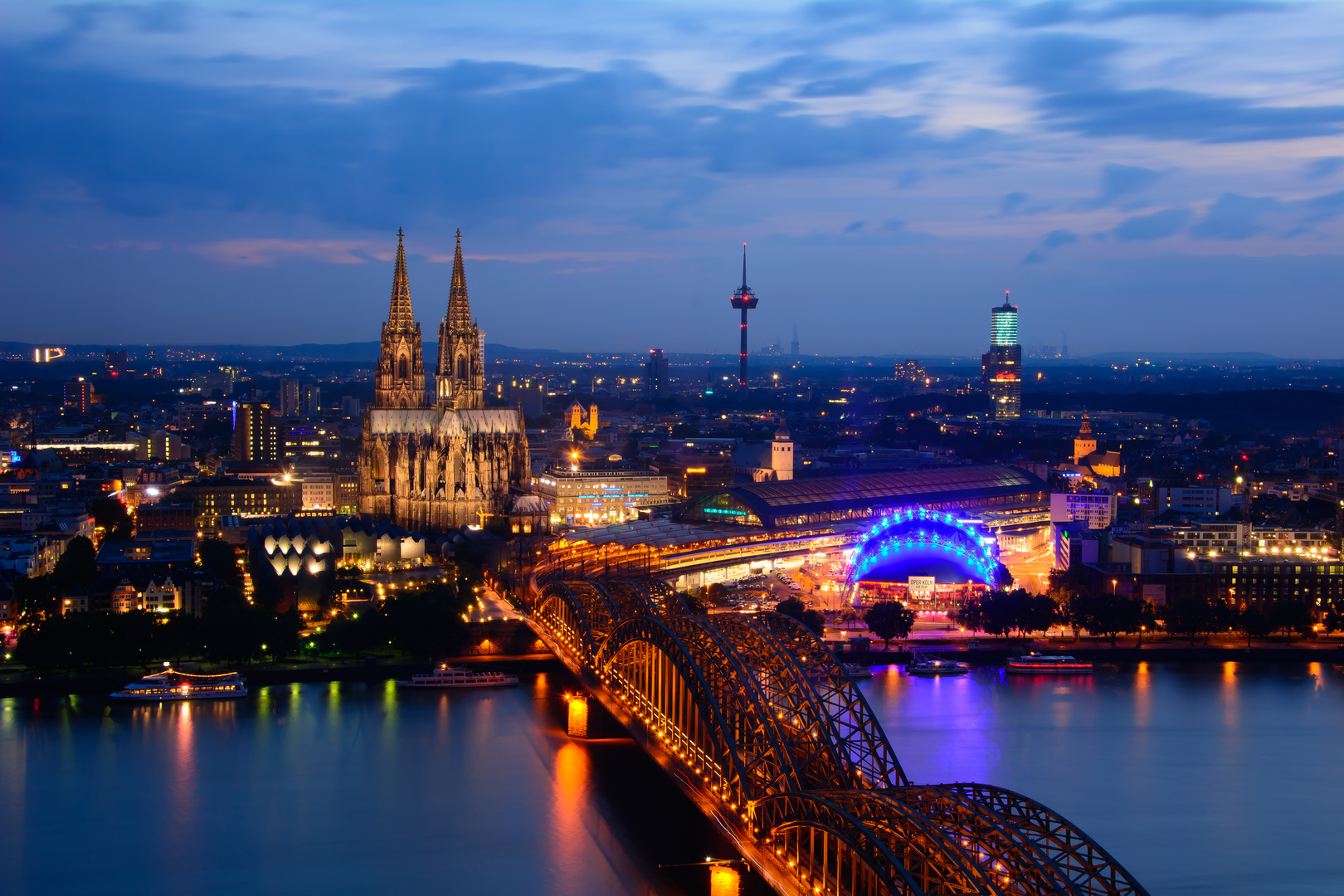 Dom & Hohenzollernbrücke