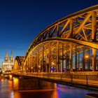 Dom, Hohenzollernbrücke und Liebesschlösser