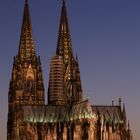 Dom in Köln bei Nacht