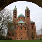 Dom in Speyer... mit Bilderrahmen
