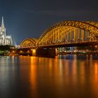 Dom mit Hohenzollernbrücke