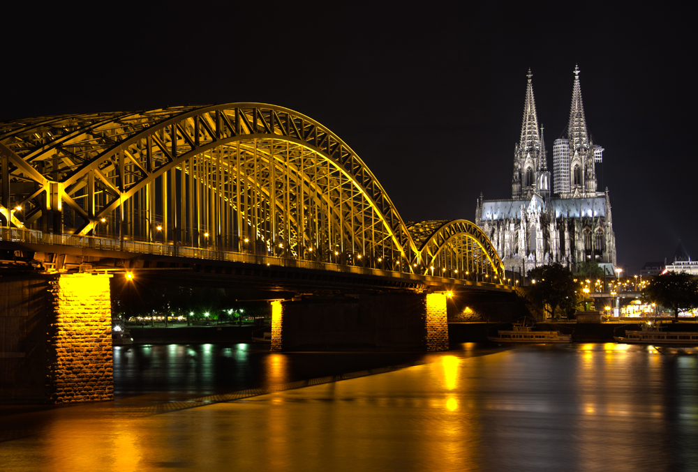 Dom mit Hohenzollernbrücke