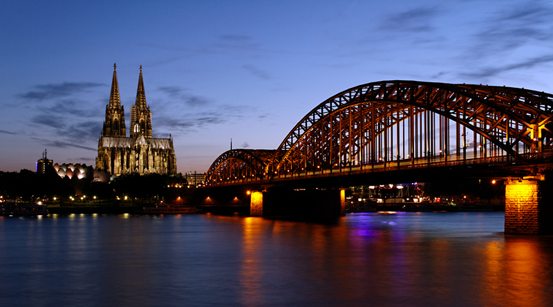 Dom mit Hohenzollernbrücke II