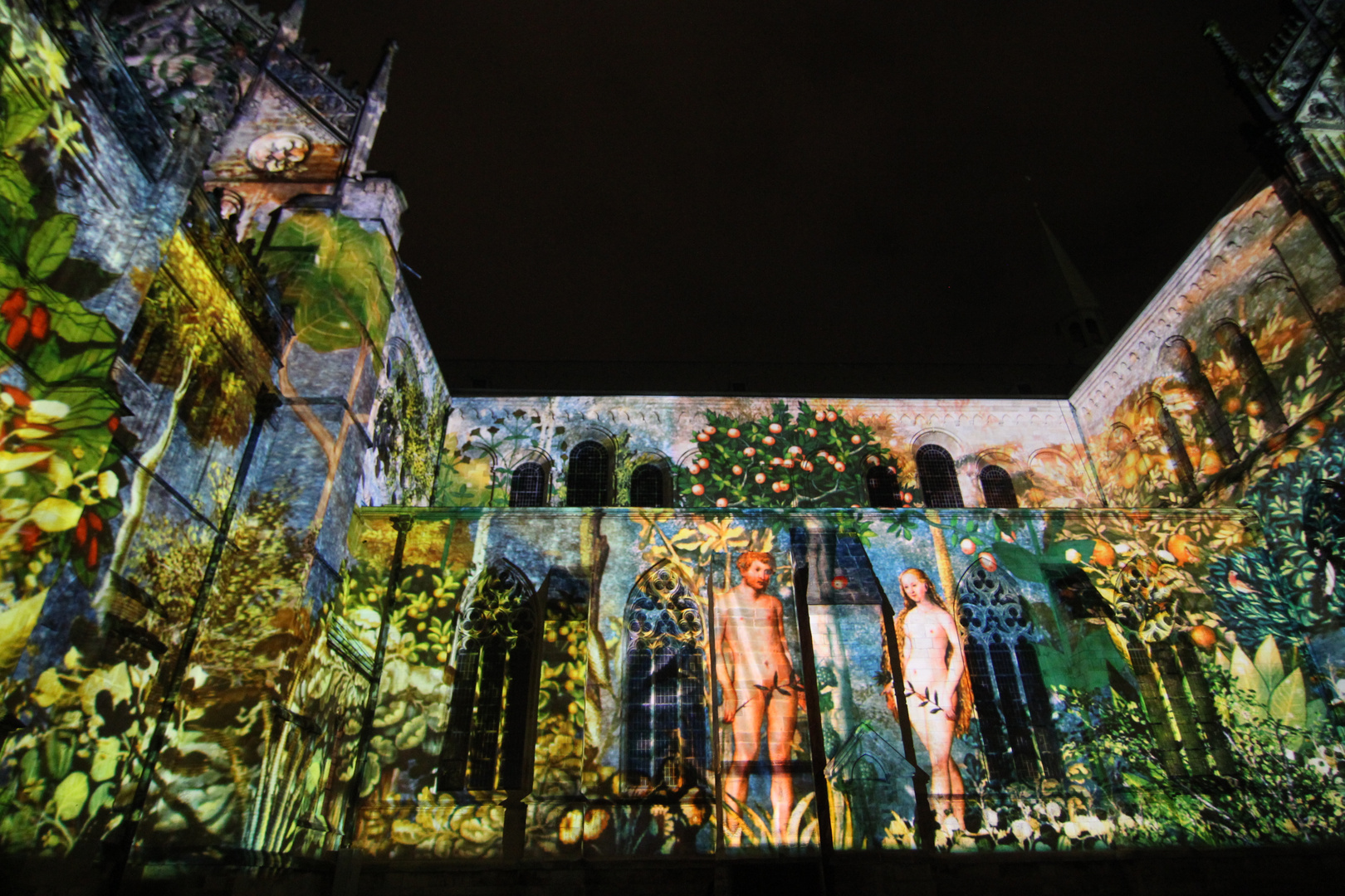 Dom Münster 750 Jahrfeier Adam und Eva