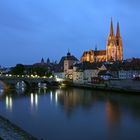 Dom Regensburg und steinerne Brücke