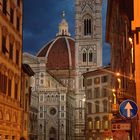 Dom Santa Maria del Fiore in Florenz bei Nacht