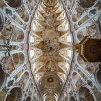  Dom St. Maria und St. Korbinian in Freising  (Vertikales Kirchen-Panorama) 