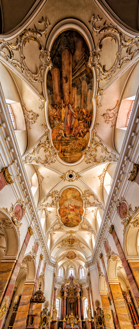 Dom St. Salvator zu Fulda - Innenraum Decke