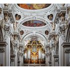 Dom St. Stephan in Passau, Teilansicht der Orgel