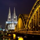 DOM und Brücke am Rhein