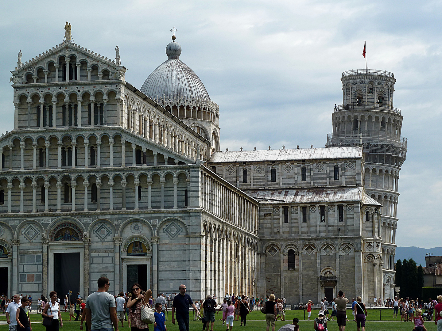 Dom und der schiefe Turm von Pisa