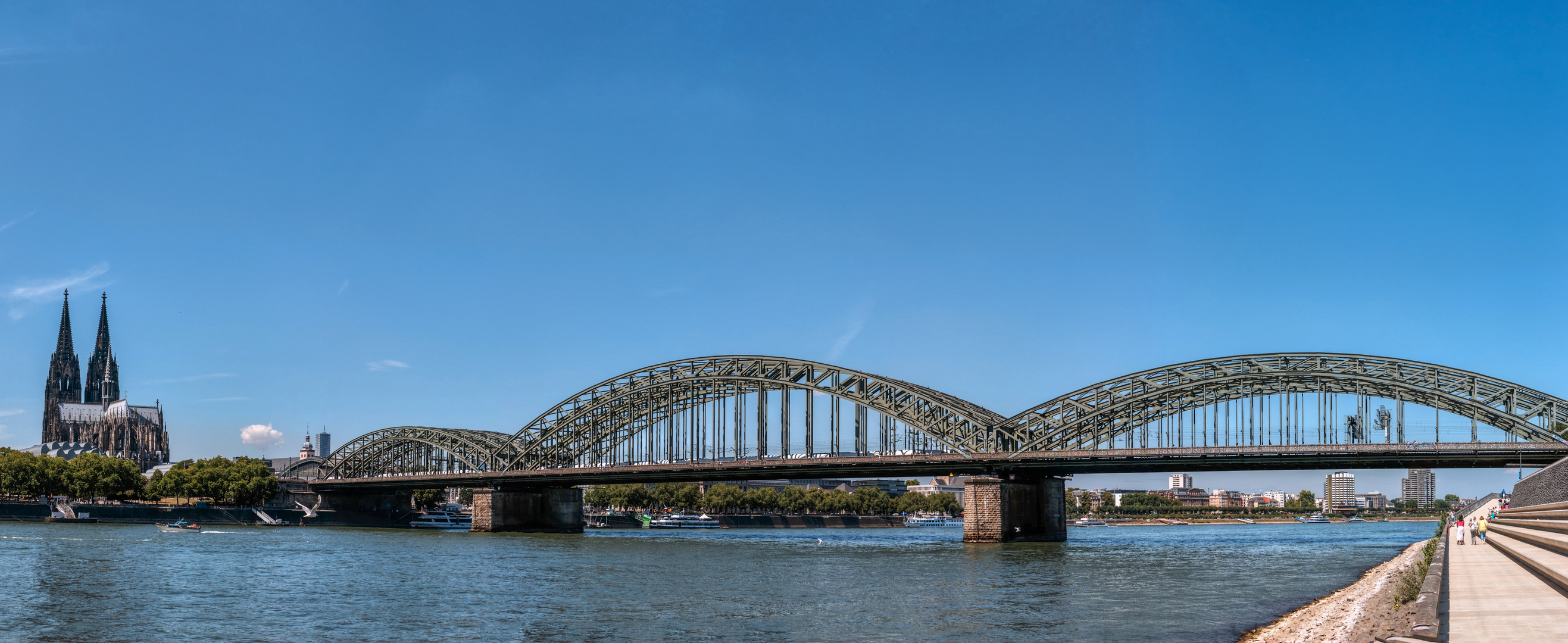 Dom und Hohenzollernbrücke