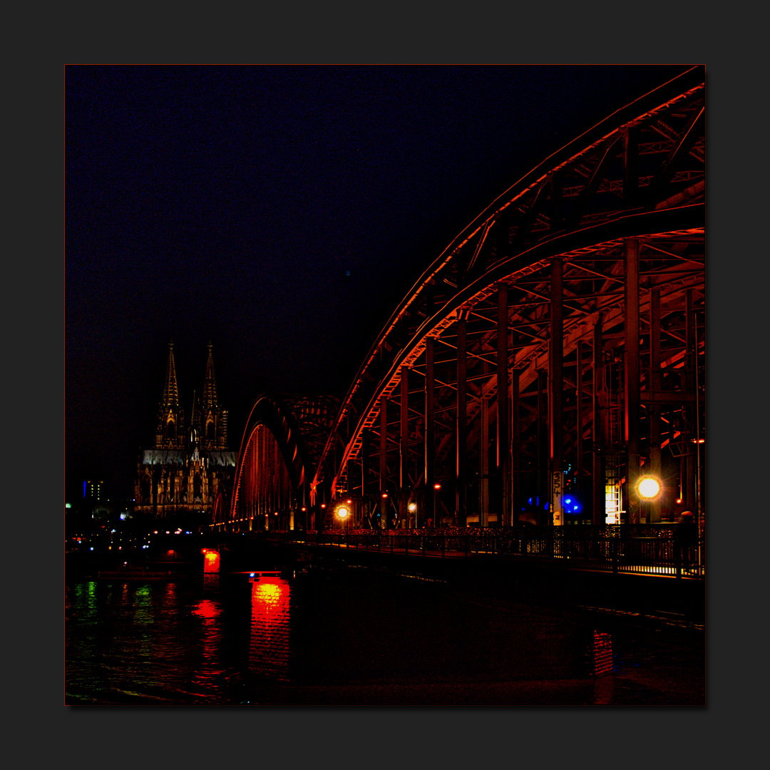 dom und hohenzollernbrücke