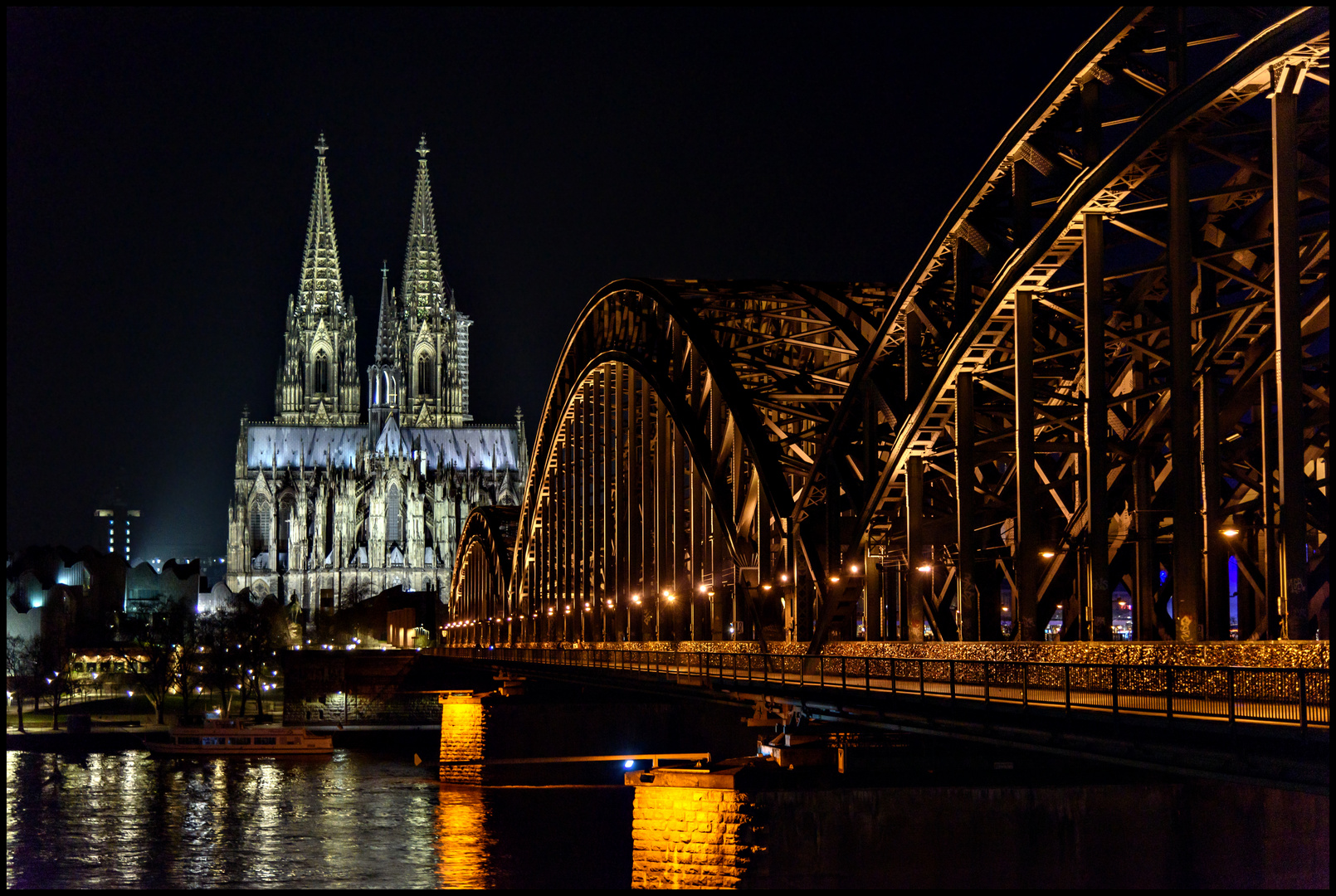 Dom und Hohenzollernbrücke