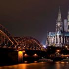 Dom und Hohenzollernbrücke...