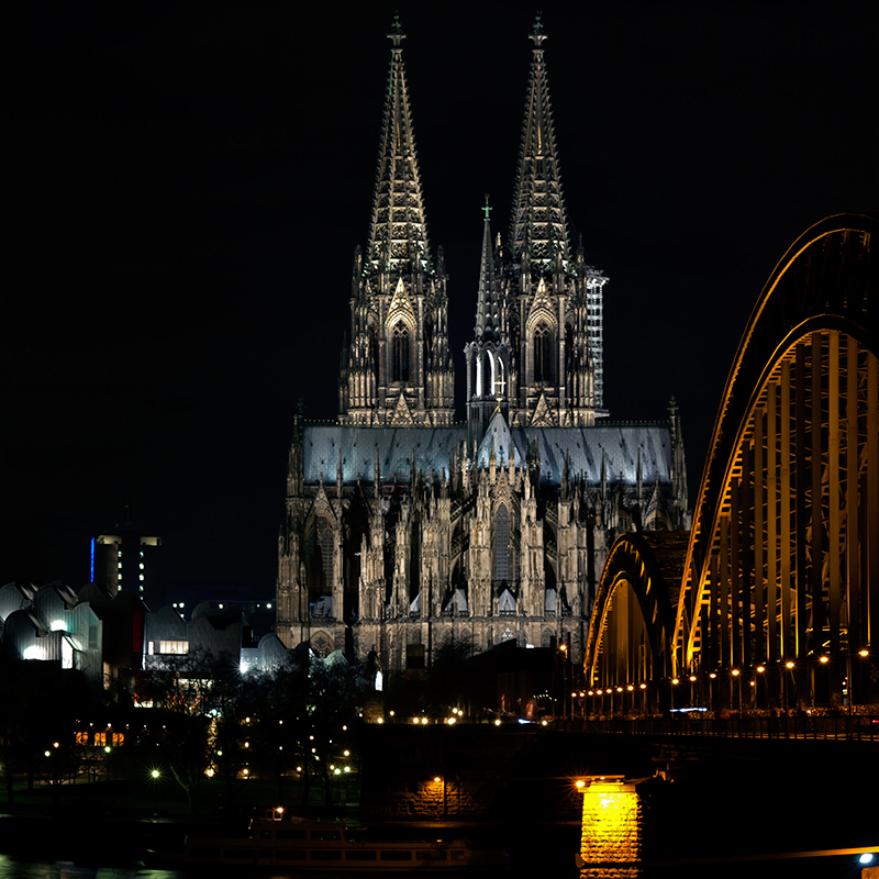 Dom und Hohenzollernbrücke