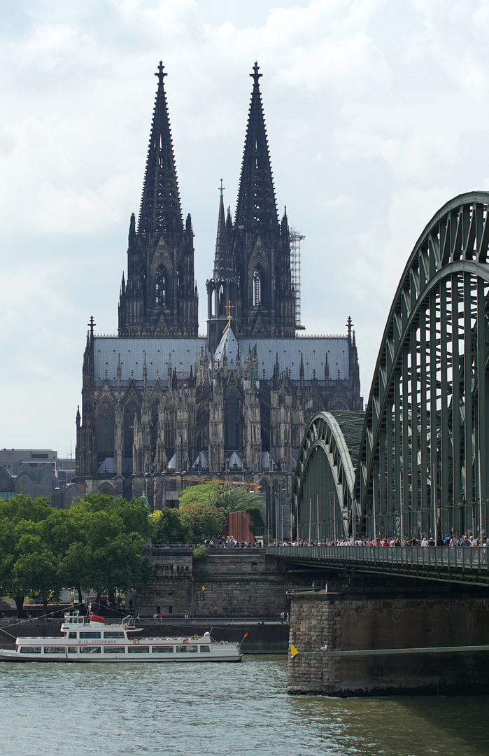 Dom und Hohenzollernbrücke