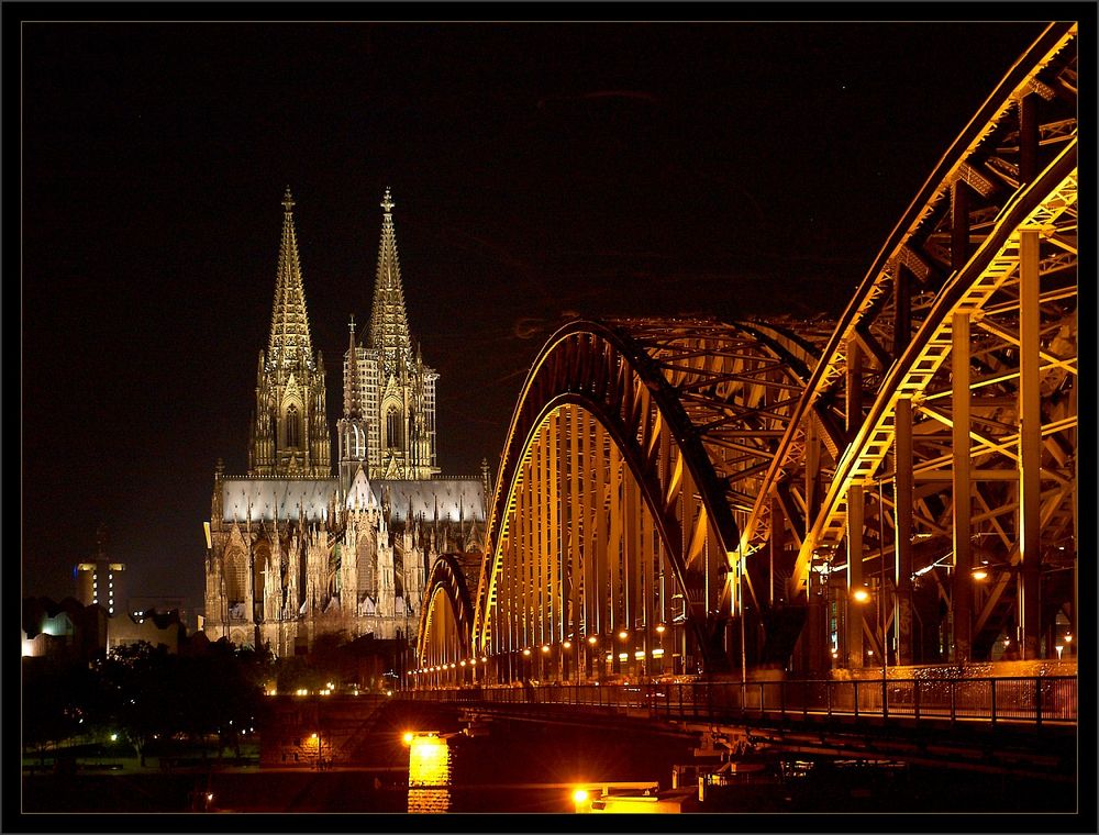 Dom und Hohenzollernbrücke