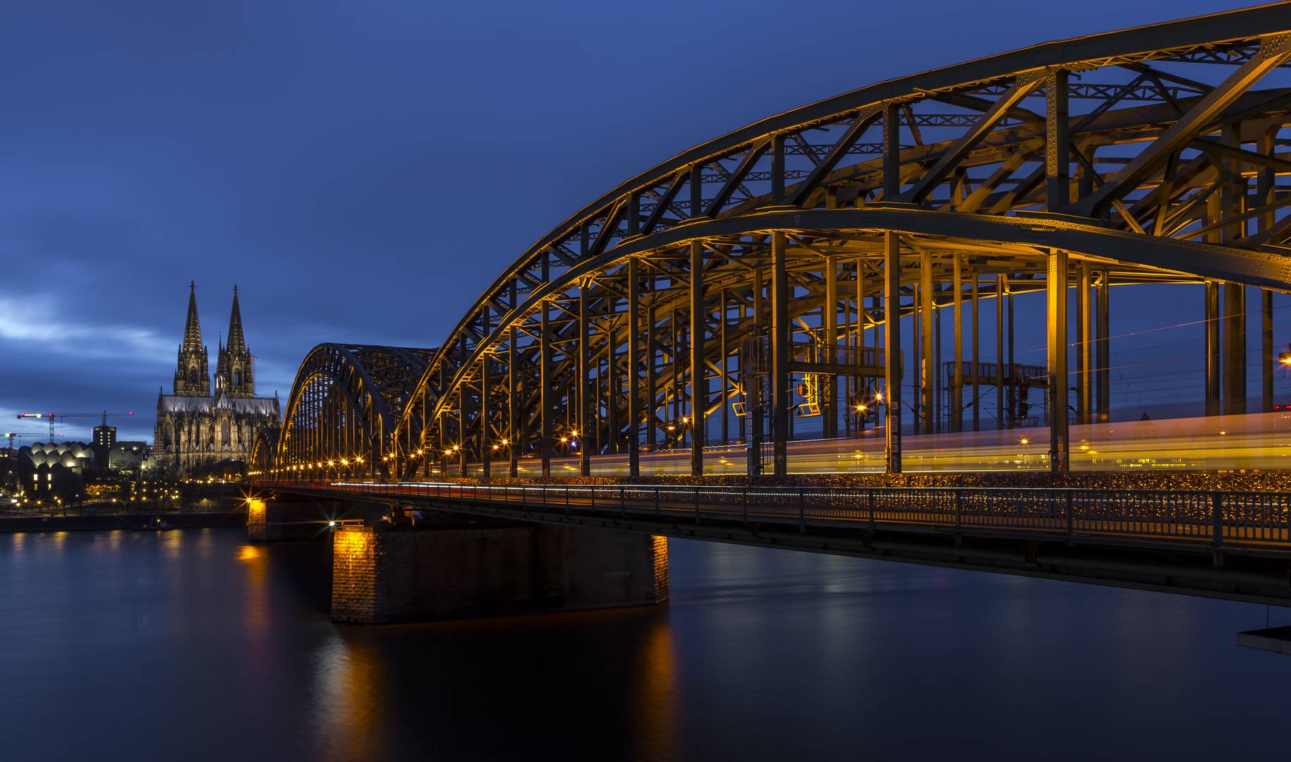 Dom und Hohenzollernbrücke