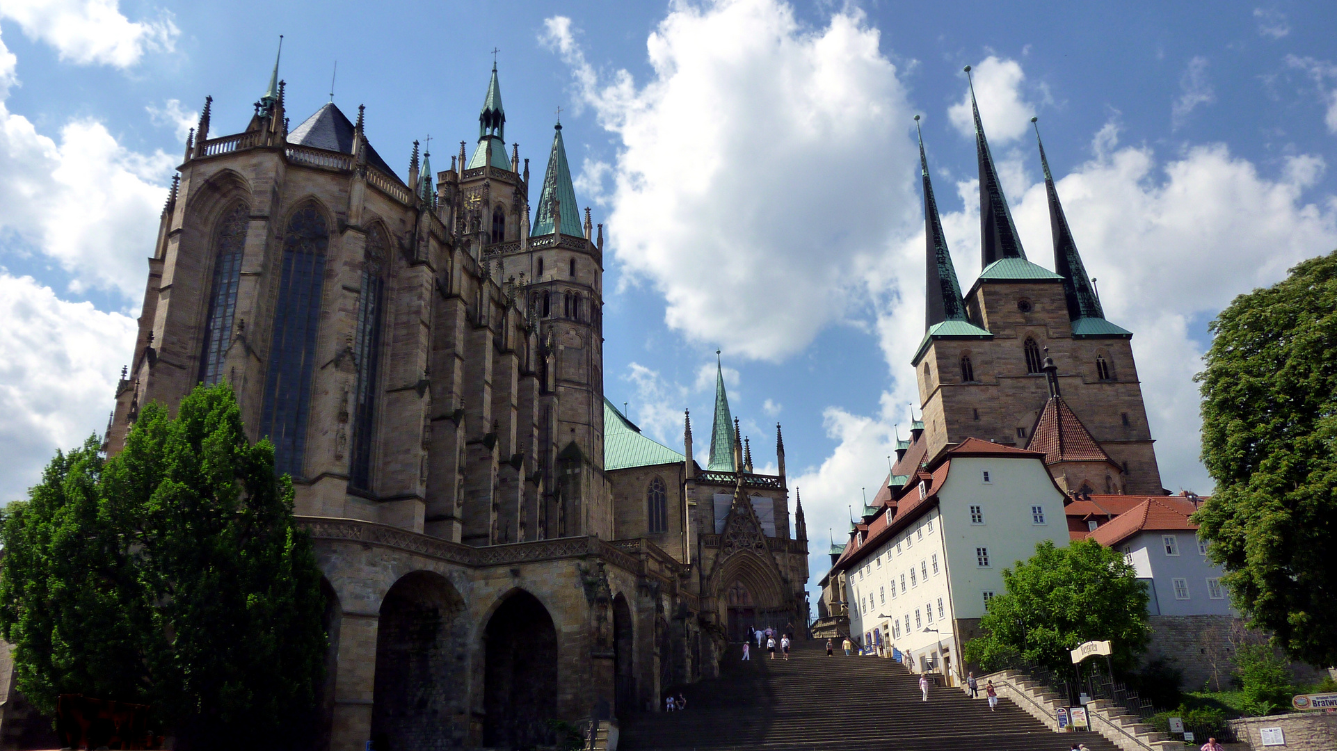 Dom und Severikirche in Erfurt