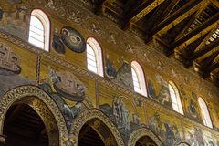 Dom von Monreale: Die Mosaiken an der Südwand des Mittelschiffs