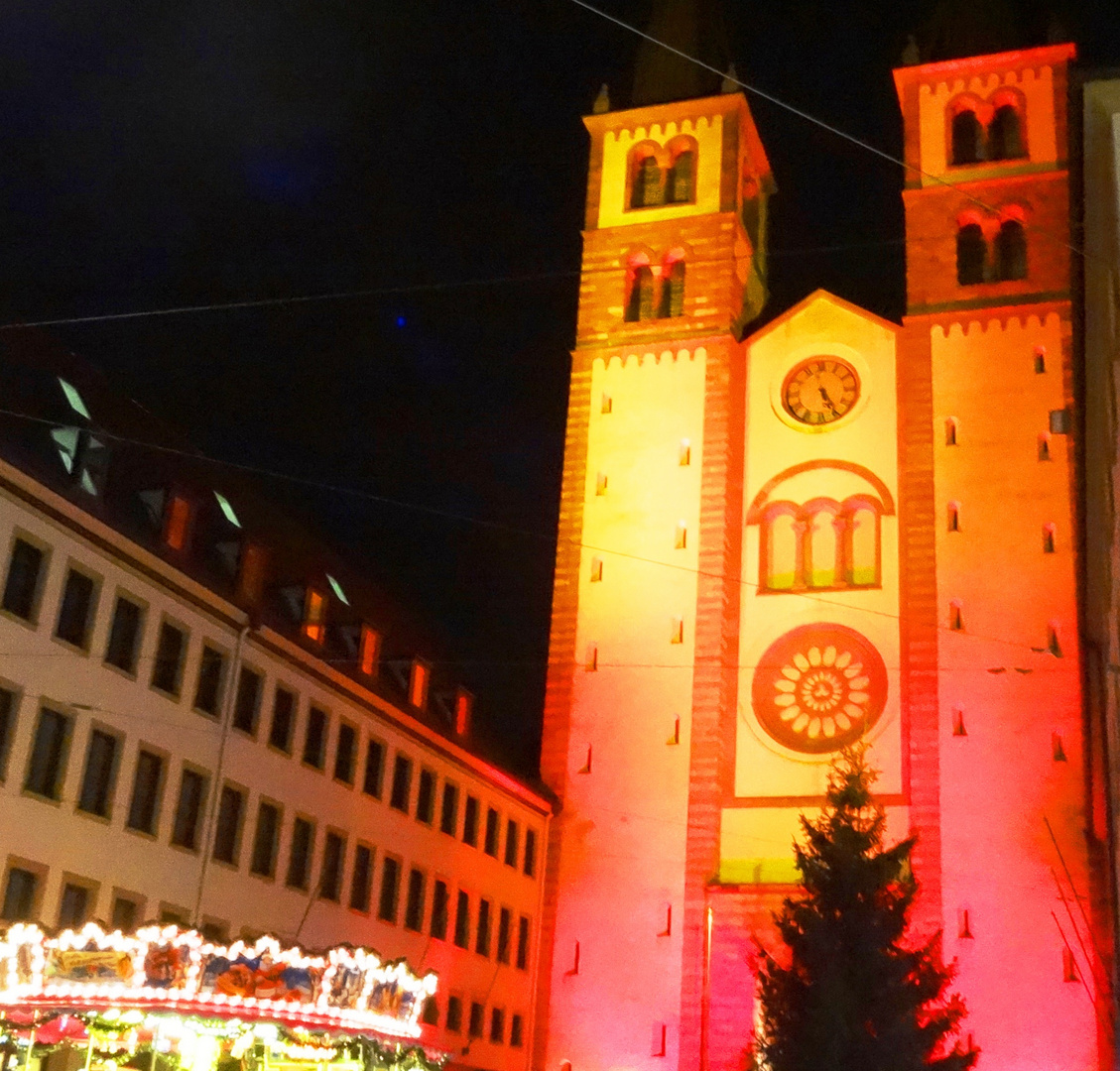 Dom - Wurzburg by Night