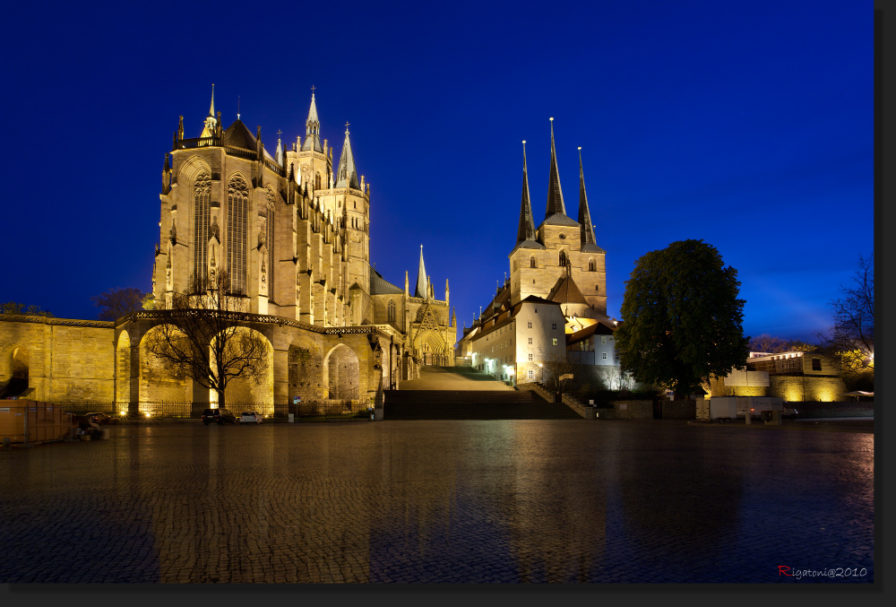  Dom zu Erfurt und Severikirche 