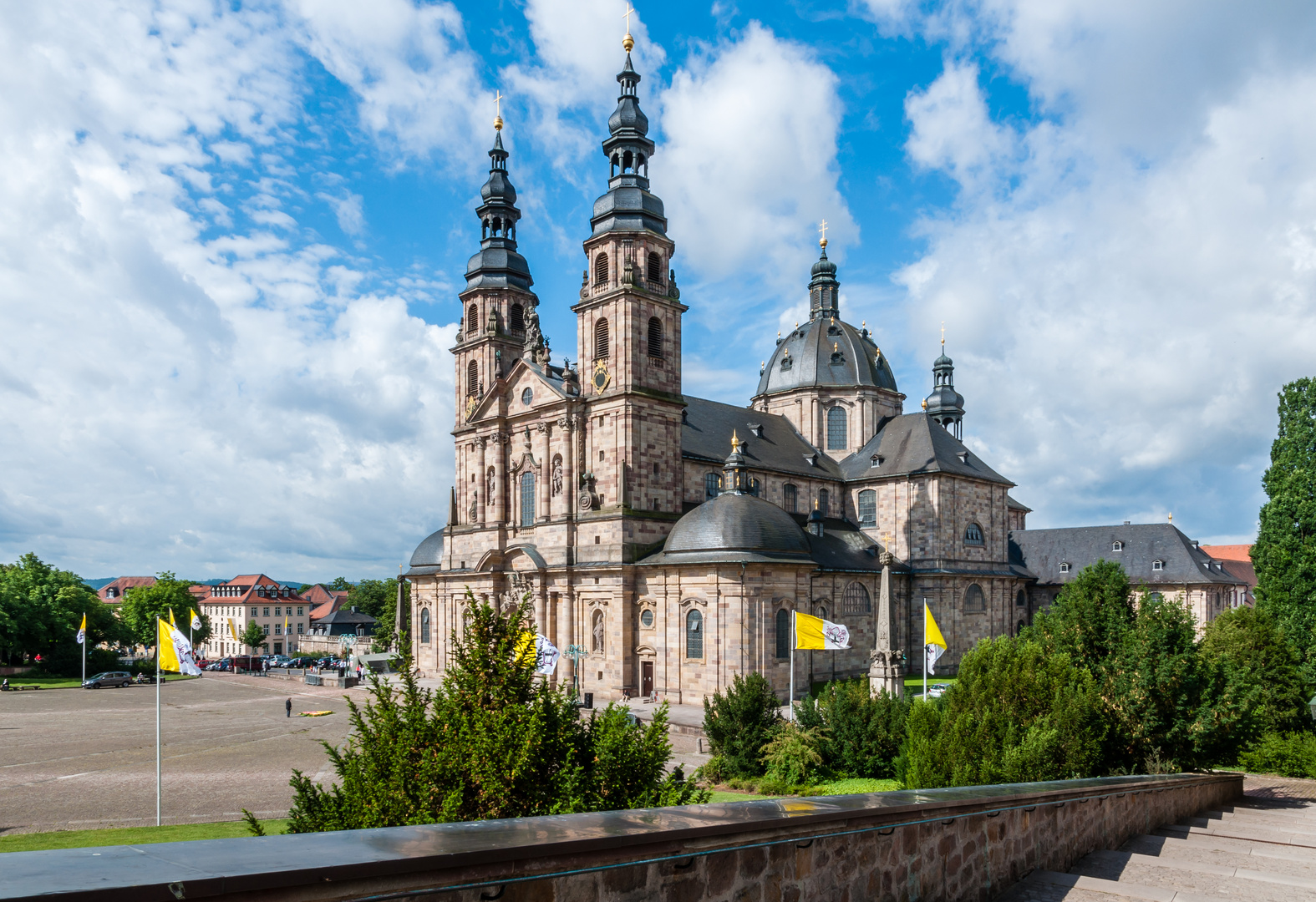 Dom zu Fulda- Nordostansicht 8