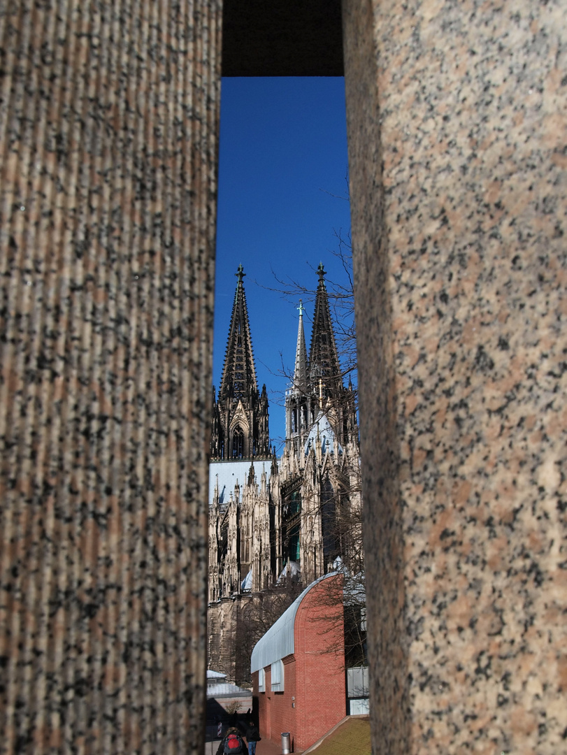 Dom zu Köln aus einer etwas anderen Perspektive