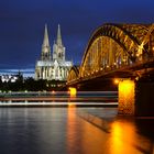 Dom zu Köln bei Nacht