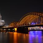 Dom zu Köln mit Hohenzollernbrücke - Ansicht 2