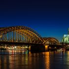 Dom zu Köln und Hohenzollernbrücke